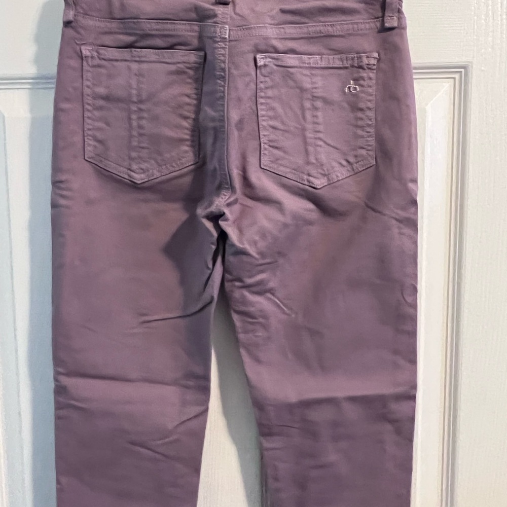 Rag & Bone Lavender Zipper Capri - Size 24 - Picture 7 of 8